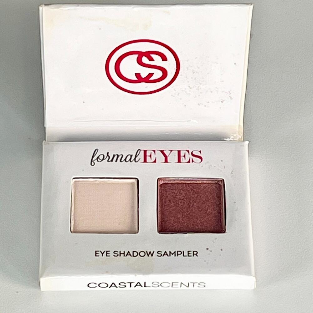 Coastal Scents Formal Eyes Duo Eyeshadow Style Travel .023 oz .65g New